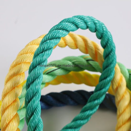 3 helai tali tambatan PP hijau dan tali laut