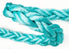 Green Blue 8 Strand Nylon Polypropylene Rope