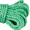 Kilang borong 3 helai tali PP hijau tali laut untuk memancing dan tambatan