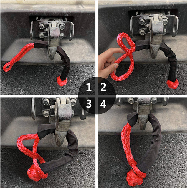 Talian Winch / Winch untuk Tarik Tarik dengan Lembut Lembut